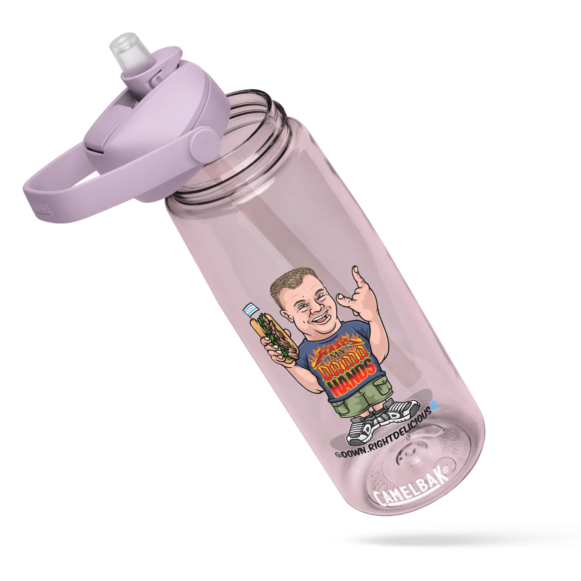 Flip straw water bottle - Image 4