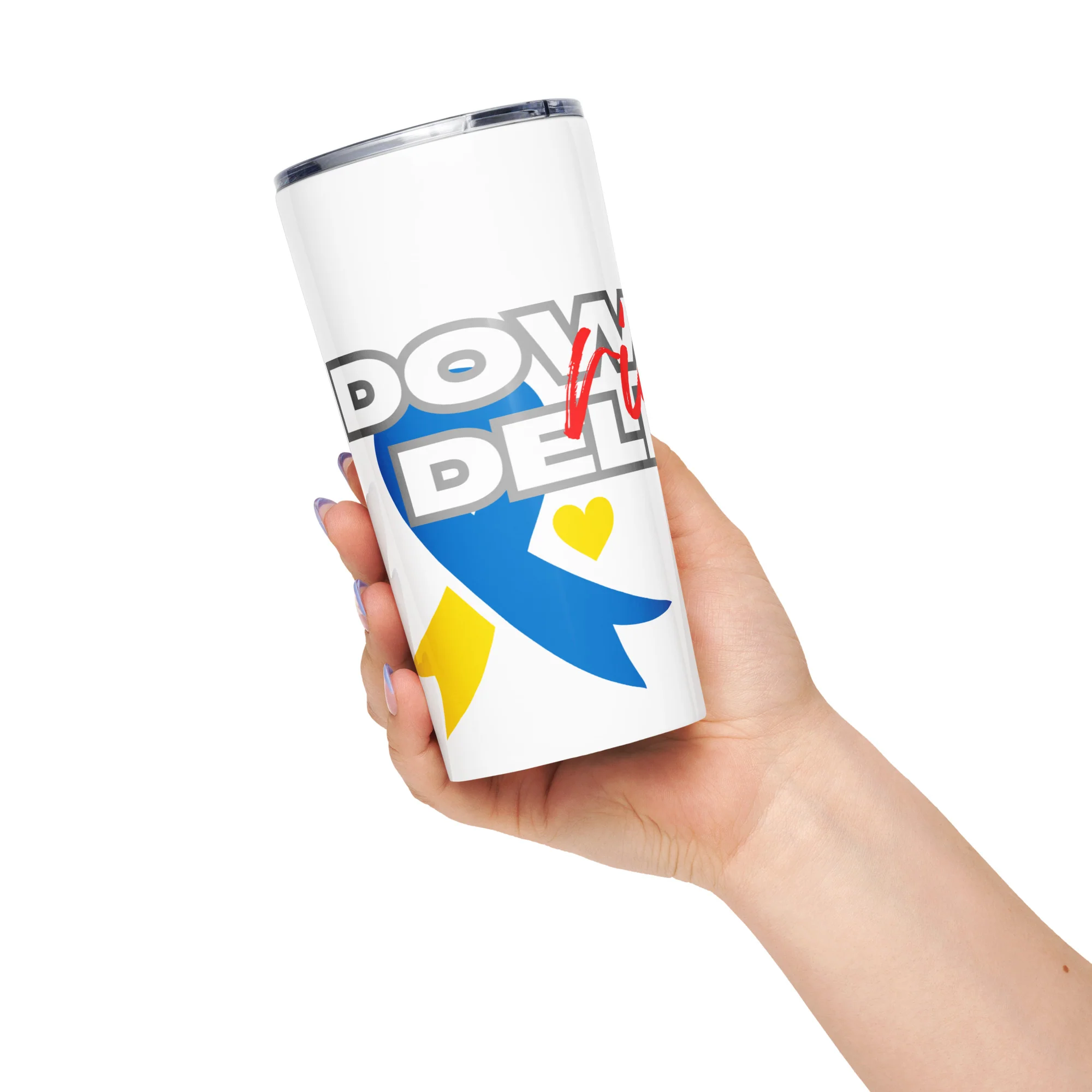 Tapered stainless steel tumbler - Image 4